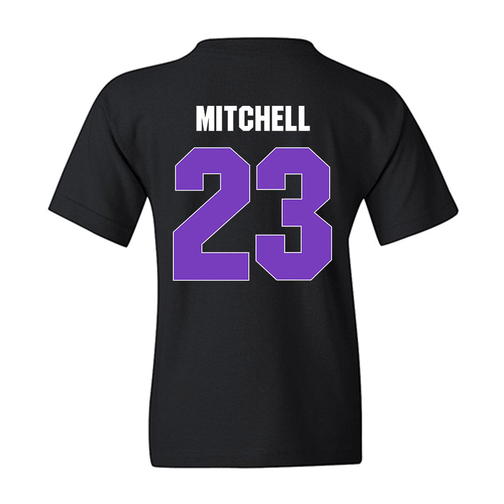 PVAMU - NCAA Men's Basketball : Elijah Mitchell - Vintage Shersey Youth T-Shirt-1