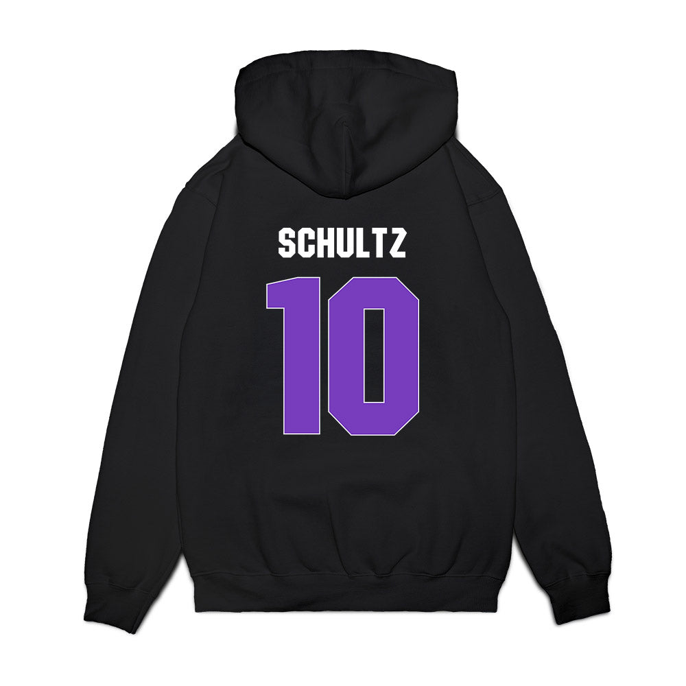 PVAMU - NCAA Women's Basketball : Crystal Schultz - Vintage Shersey Premium Hooded Sweatshirt-1
