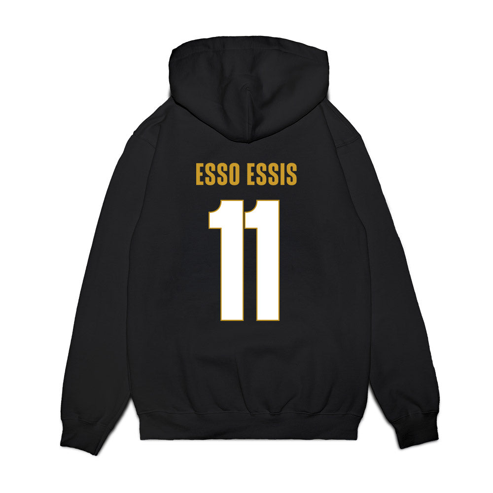 UC Davis - NCAA Men's Basketball : Ylan Esso Essis - Vintage Premium Hooded Sweatshirt-1