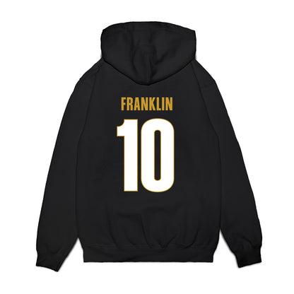 UC Davis - NCAA Men's Basketball : Cj Franklin - Vintage Premium Hooded Sweatshirt-1
