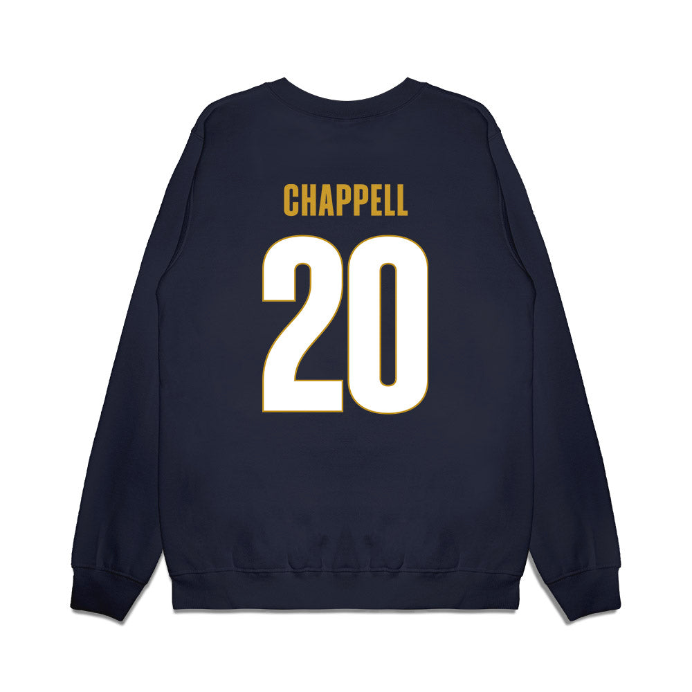 UC Davis - NCAA Men's Basketball : Isaiah Chappell - Vintage Premium Crewneck Sweatshirt-1