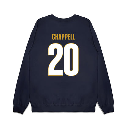 UC Davis - NCAA Men's Basketball : Isaiah Chappell - Vintage Premium Crewneck Sweatshirt-1