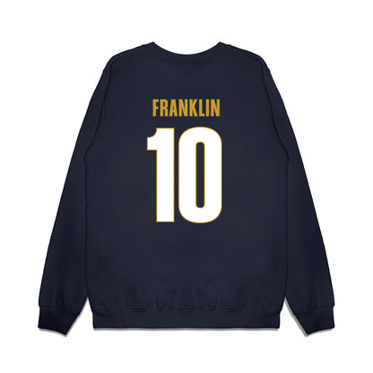 UC Davis - NCAA Men's Basketball : Cj Franklin - Vintage Premium Crewneck Sweatshirt-1
