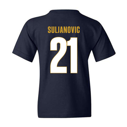 UC Davis - NCAA Men's Basketball : Omer Suljanovic - Vintage Youth T-Shirt-1