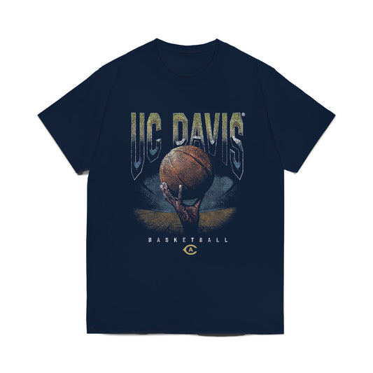 UC Davis - NCAA Men's Basketball : Isaiah Chappell - Vintage Comfort Colors T-Shirt-0