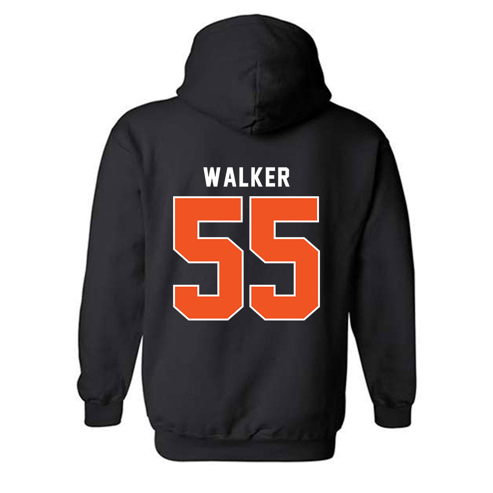 SHSU - NCAA Men's Basketball : jacob walker - Vintage Shersey Hooded Sweatshirt-1
