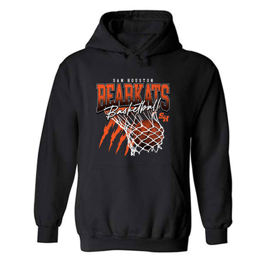 SHSU - NCAA Men's Basketball : Noah Benny - Vintage Shersey Hooded Sweatshirt-0