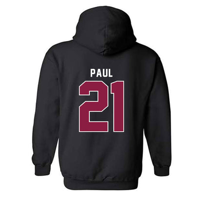 EKU - NCAA Men's Basketball : YVENS PAUL - Vintage Shersey Hooded Sweatshirt-1