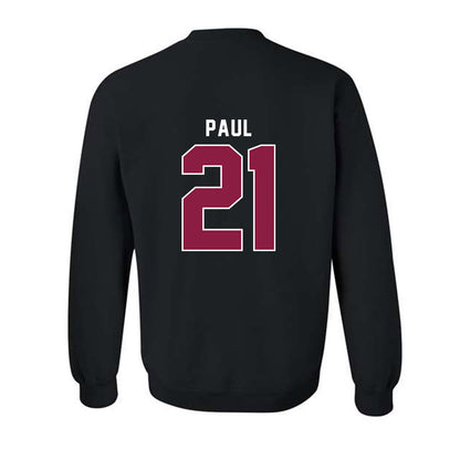 EKU - NCAA Men's Basketball : YVENS PAUL - Vintage Shersey Crewneck Sweatshirt-1