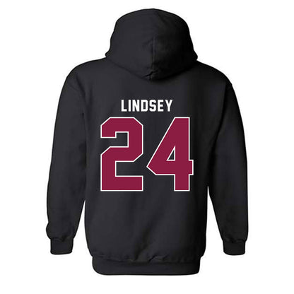 EKU - NCAA Women's Basketball : Kailani Lindsey - Vintage Shersey Hooded Sweatshirt-1