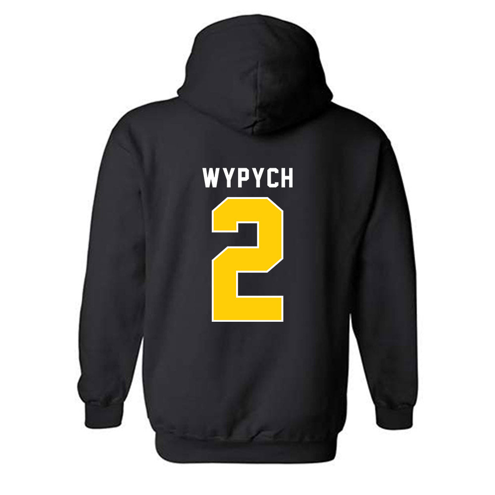 Michigan Tech - NCAA Women's Basketball : Alyssa Wypych - Vintage Shersey Hooded Sweatshirt-1