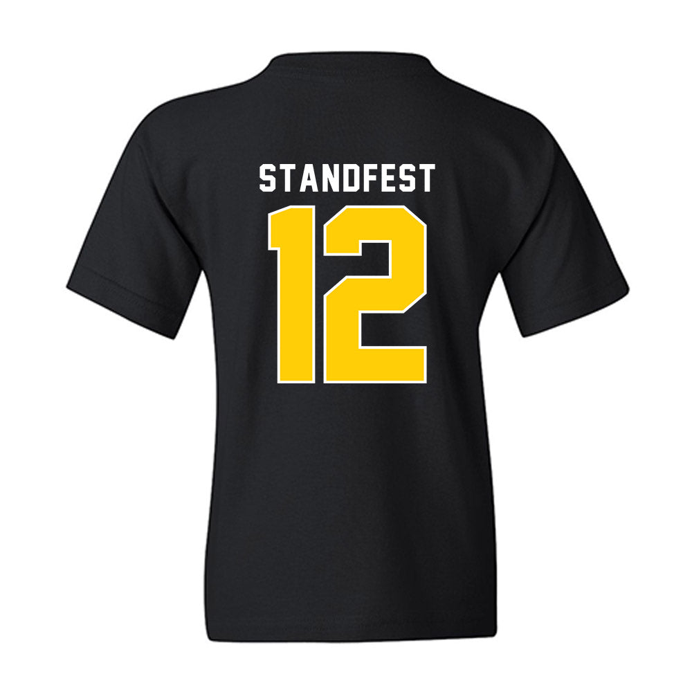Michigan Tech - NCAA Women's Basketball : Kendall Standfest - Vintage Shersey Youth T-Shirt-1