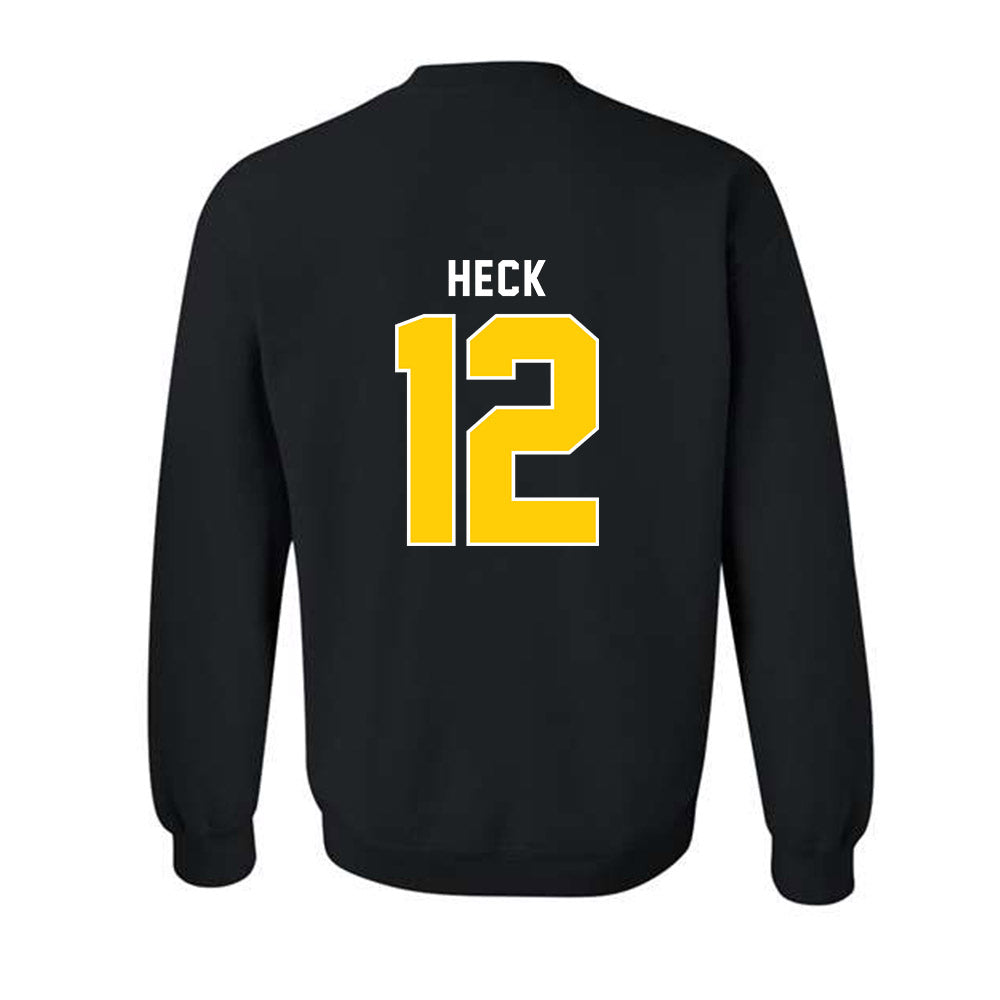 Michigan Tech - NCAA Men's Basketball : Ethan Heck - Vintage Shersey Crewneck Sweatshirt-1