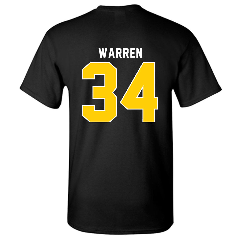 Michigan Tech - NCAA Men's Basketball : Grant Warren - Vintage Shersey T-Shirt-1