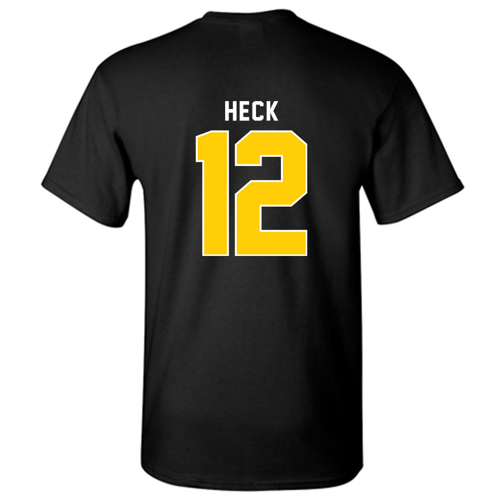 Michigan Tech - NCAA Men's Basketball : Ethan Heck - Vintage Shersey T-Shirt-1