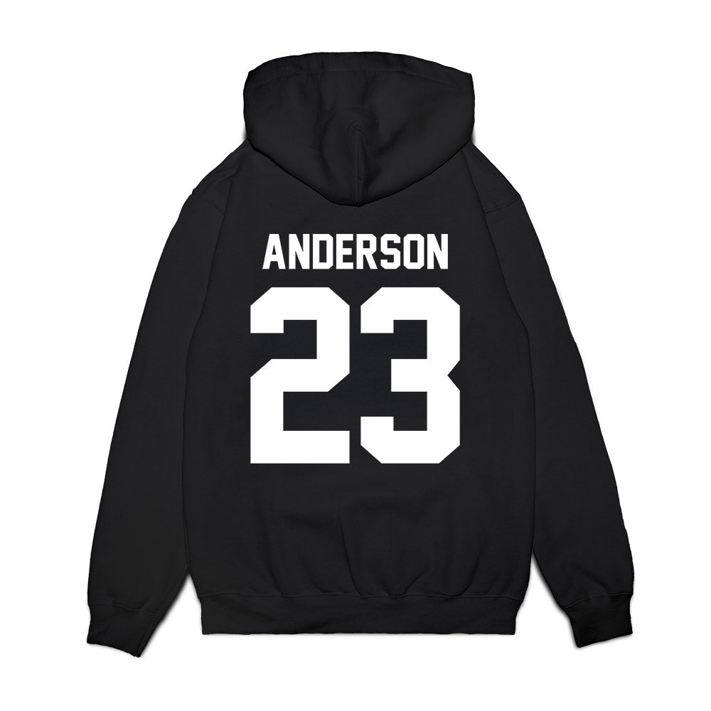 Rice - NCAA Men's Basketball : Nick Anderson - Vintage Basketball Premium Hooded Sweatshirt-1