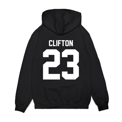 Rice - NCAA Women's Basketball : Kennedy Clifton - Vintage Basketball Premium Hooded Sweatshirt-1
