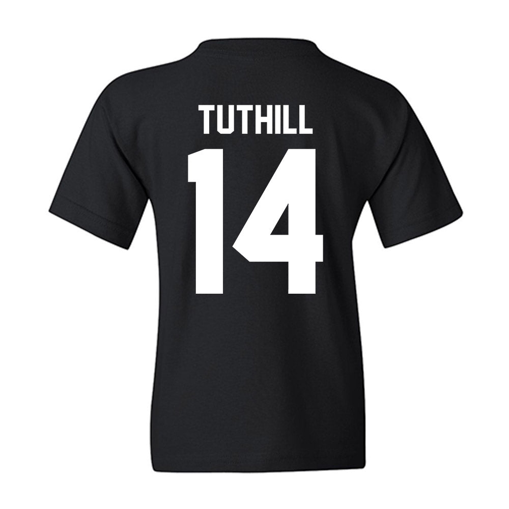 Rice - NCAA Women's Basketball : Skyla Tuthill - Vintage Basketball Youth T-Shirt-1
