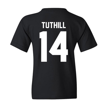 Rice - NCAA Women's Basketball : Skyla Tuthill - Vintage Basketball Youth T-Shirt-1