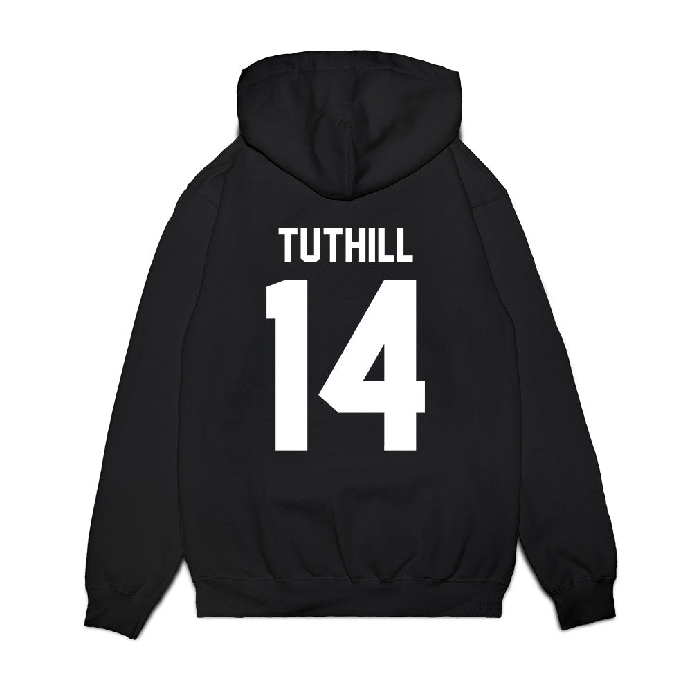 Rice - NCAA Women's Basketball : Skyla Tuthill - Vintage Basketball Premium Hooded Sweatshirt-1