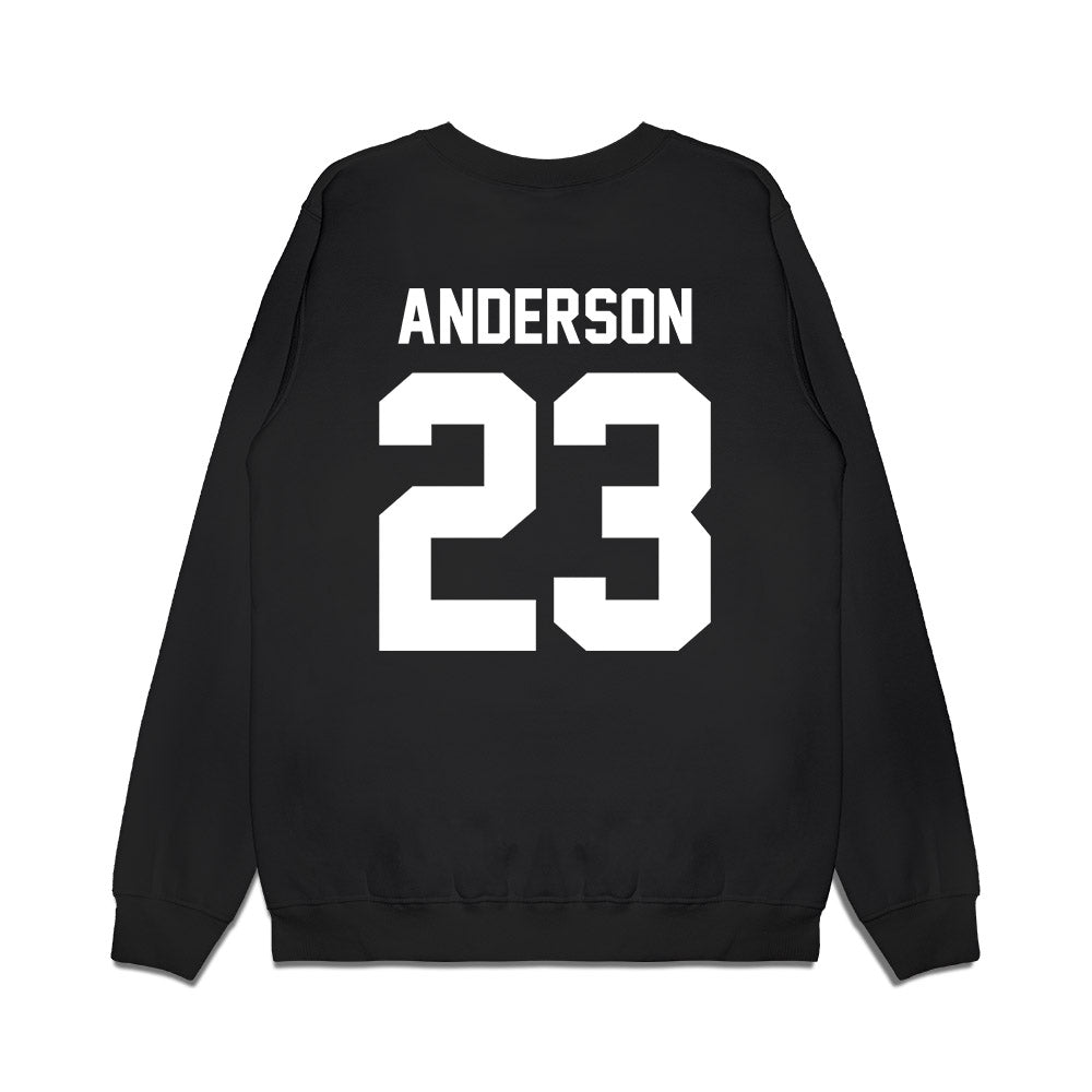Rice - NCAA Men's Basketball : Nick Anderson - Vintage Basketball Premium Crewneck Sweatshirt-1