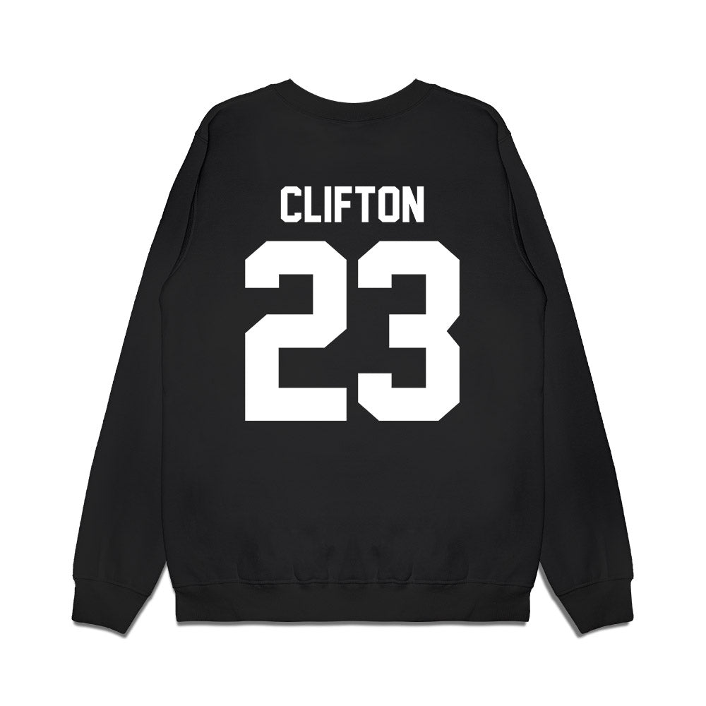 Rice - NCAA Women's Basketball : Kennedy Clifton - Vintage Basketball Premium Crewneck Sweatshirt-1