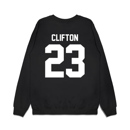 Rice - NCAA Women's Basketball : Kennedy Clifton - Vintage Basketball Premium Crewneck Sweatshirt-1