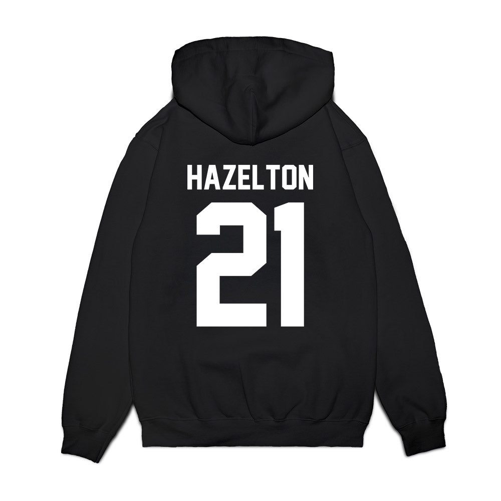 Rice - NCAA Women's Basketball : Myah Hazelton - Vintage Basketball Premium Hooded Sweatshirt-1