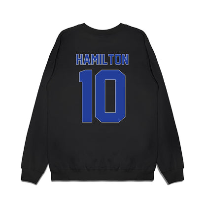 Georgia State - NCAA Men's Basketball : Jelani Hamilton - Vintage Premium Crewneck Sweatshirt-1