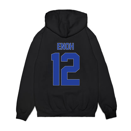 Georgia State - NCAA Men's Basketball : Anthony Enoh - Vintage Premium Hooded Sweatshirt-1