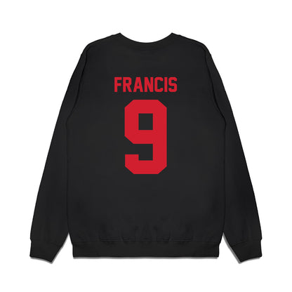 Northeastern - NCAA Men's Basketball : Tyler Francis - Vintage Basketball Premium Crewneck Sweatshirt-1