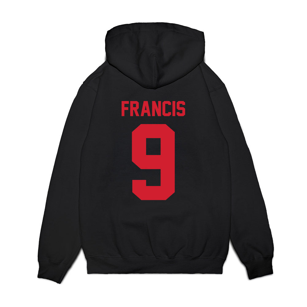 Northeastern - NCAA Men's Basketball : Tyler Francis - Vintage Basketball Premium Hooded Sweatshirt-1