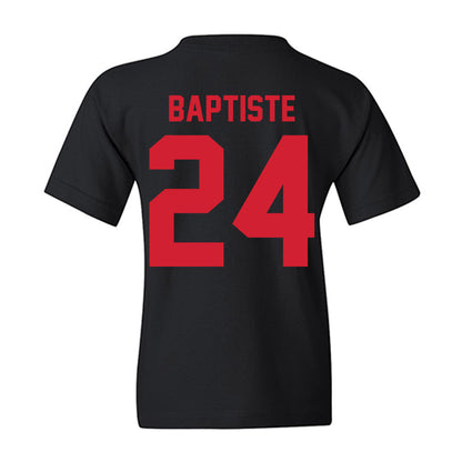 Northeastern - NCAA Men's Basketball : Sage Baptiste - Vintage Basketball Youth T-Shirt-1