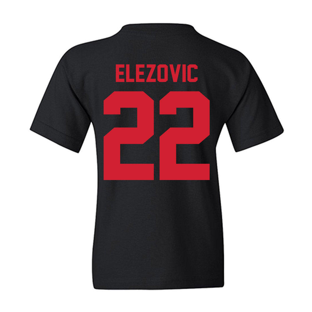 Northeastern - NCAA Men's Basketball : Haris Elezovic - Vintage Basketball Youth T-Shirt-1