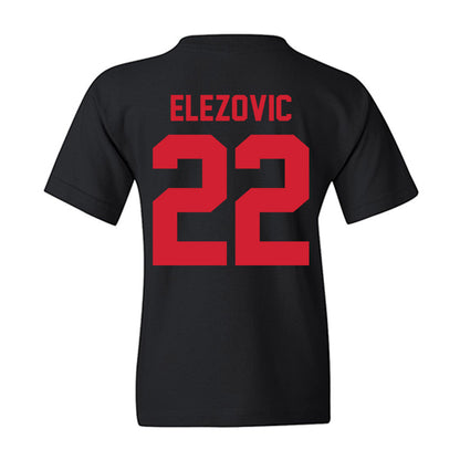 Northeastern - NCAA Men's Basketball : Haris Elezovic - Vintage Basketball Youth T-Shirt-1