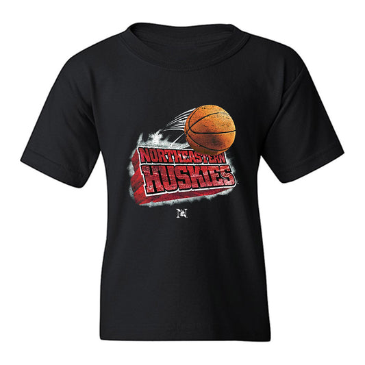 Northeastern - NCAA Men's Basketball : Jovan Icitovic - Vintage Basketball Youth T-Shirt-0