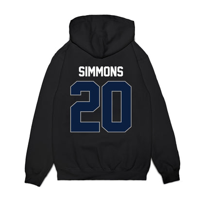 Longwood - NCAA Women's Basketball : Nalani Simmons - Vintage Premium Hooded Sweatshirt-1
