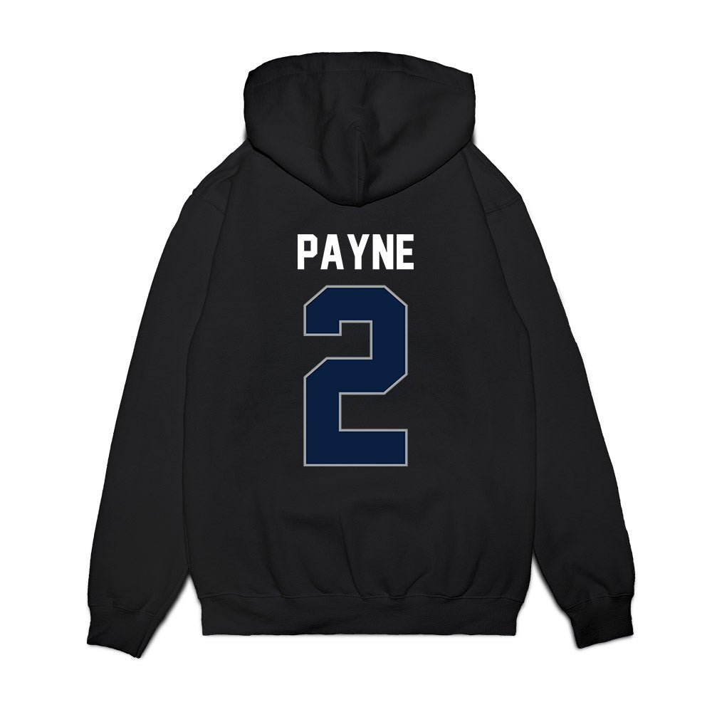 Longwood - NCAA Men's Basketball : Dominic Payne - Vintage Premium Hooded Sweatshirt-1
