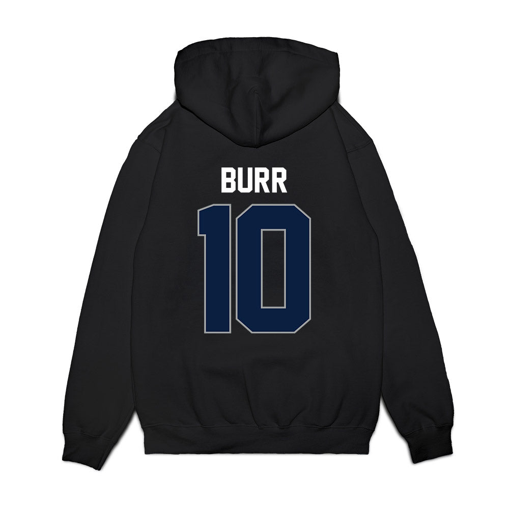 Longwood - NCAA Men's Basketball : Gerald Burr - Vintage Premium Hooded Sweatshirt-1