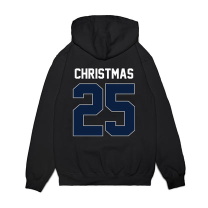 Longwood - NCAA Men's Basketball : Michael Christmas - Vintage Premium Hooded Sweatshirt-1