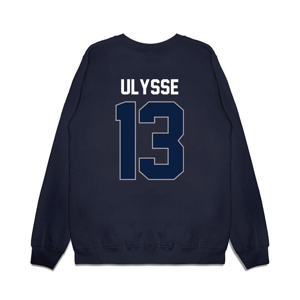 Longwood - NCAA Women's Basketball : Frances Ulysse - Vintage Premium Crewneck Sweatshirt-1