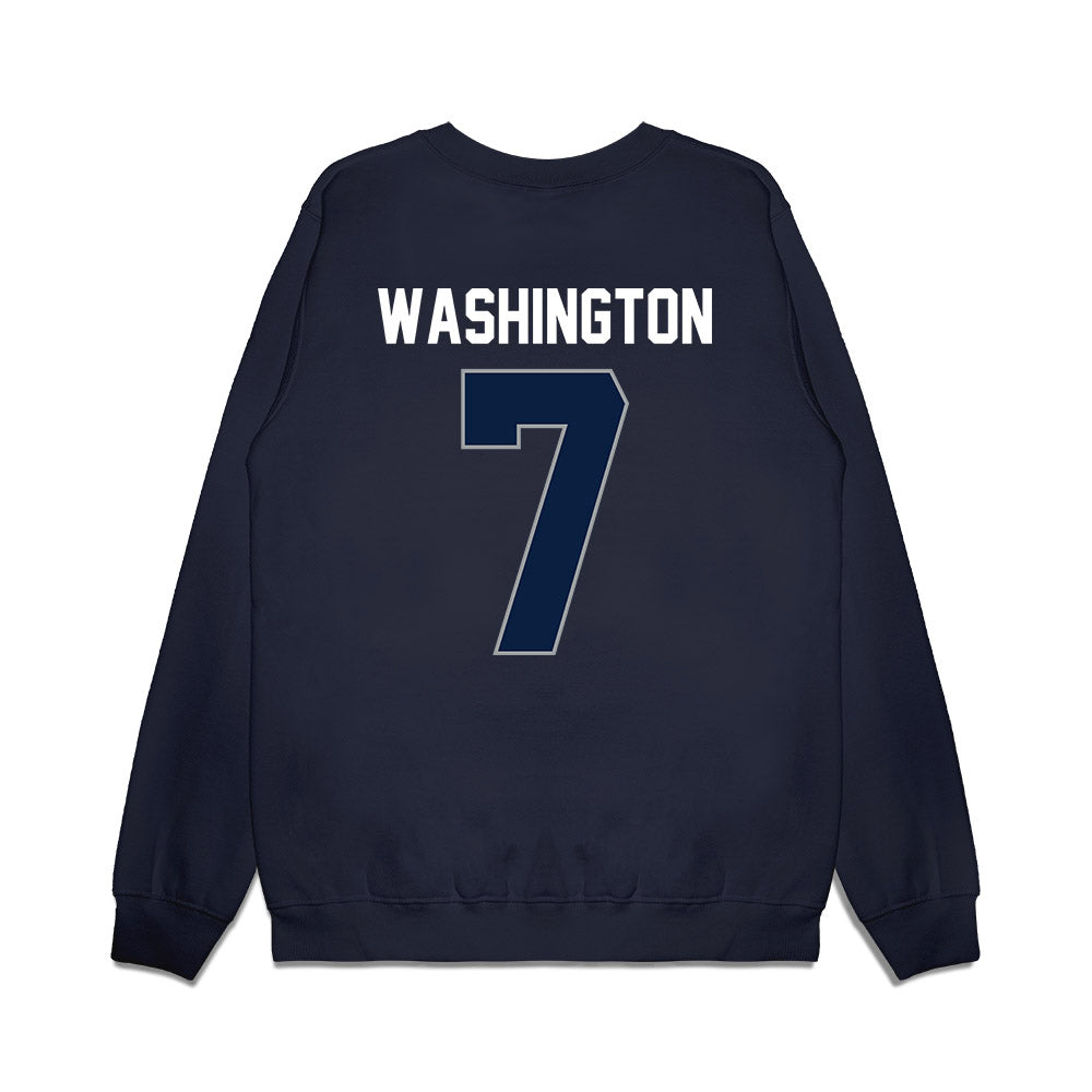 Longwood - NCAA Women's Basketball : Kayla Washington - Vintage Premium Crewneck Sweatshirt-1