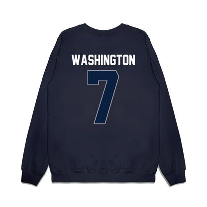 Longwood - NCAA Women's Basketball : Kayla Washington - Vintage Premium Crewneck Sweatshirt-1