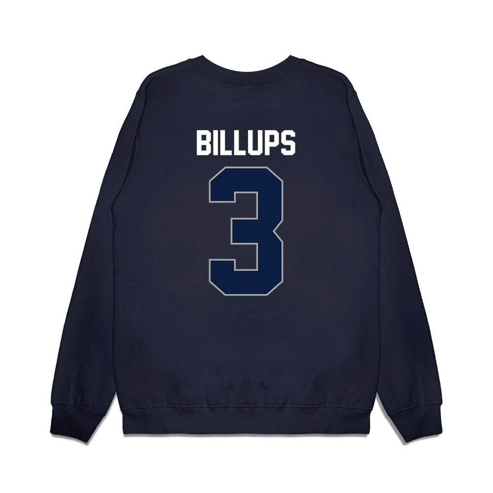 Longwood - NCAA Men's Basketball : Alphonzo Billups - Vintage Premium Crewneck Sweatshirt-1