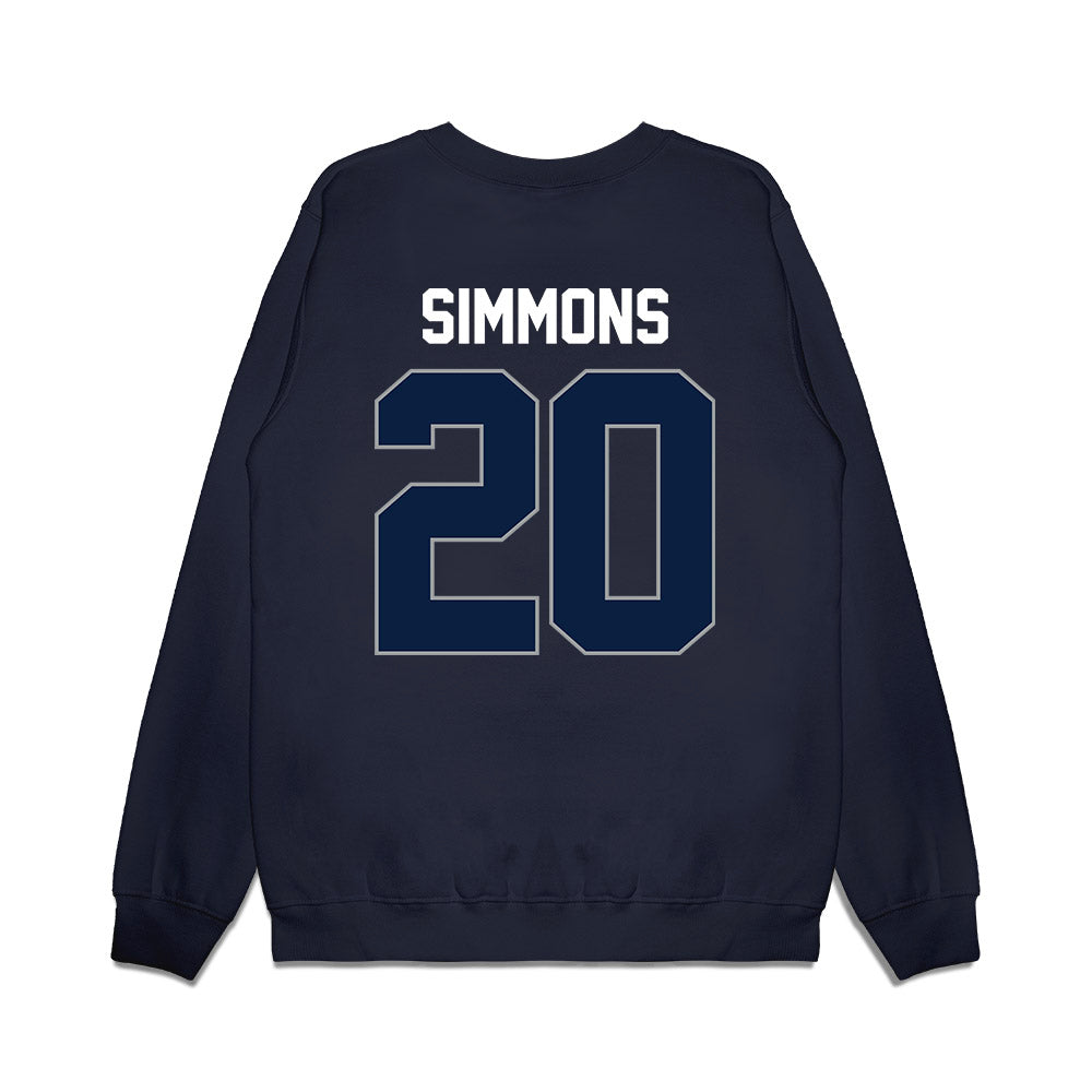 Longwood - NCAA Women's Basketball : Nalani Simmons - Vintage Premium Crewneck Sweatshirt-1