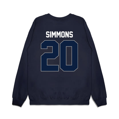 Longwood - NCAA Women's Basketball : Nalani Simmons - Vintage Premium Crewneck Sweatshirt-1