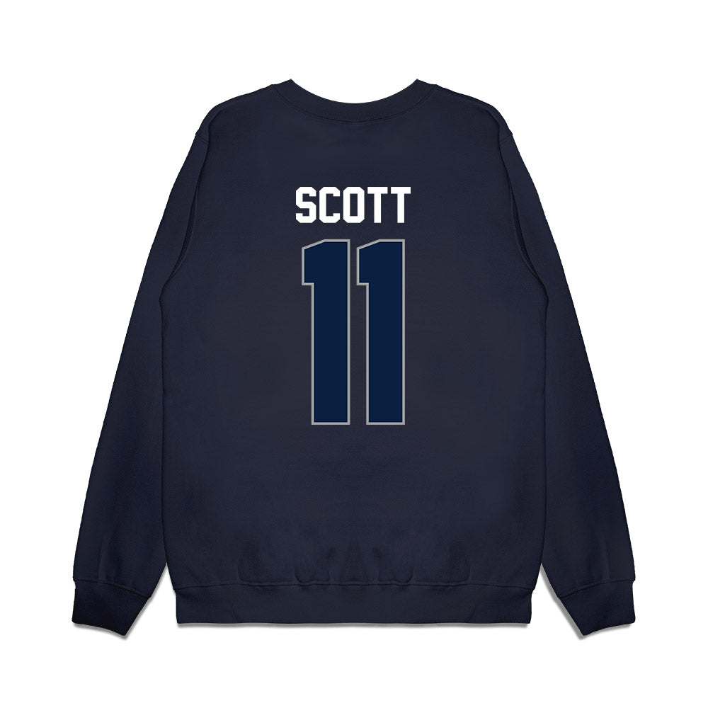 Longwood - NCAA Women's Basketball : Jesstynie Scott - Vintage Premium Crewneck Sweatshirt-1