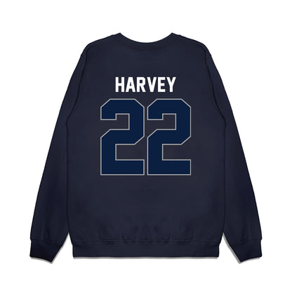 Longwood - NCAA Women's Basketball : London Harvey - Vintage Premium Crewneck Sweatshirt-1
