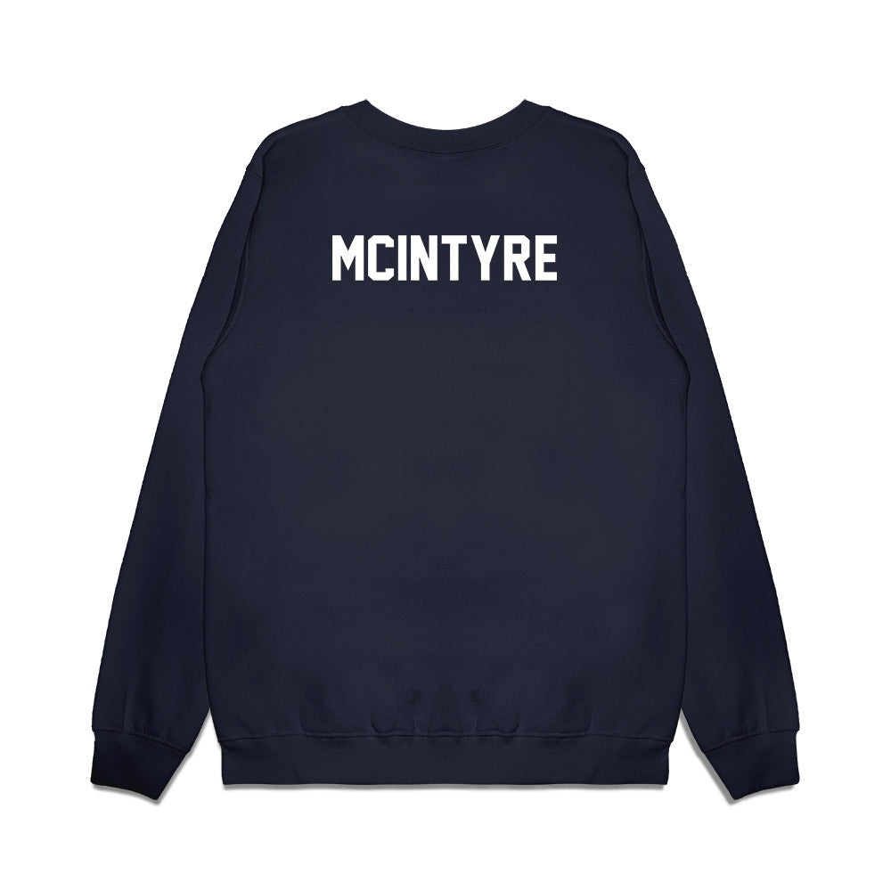 Longwood - NCAA Women's Basketball : Kiki McIntyre - Vintage Premium Crewneck Sweatshirt-1