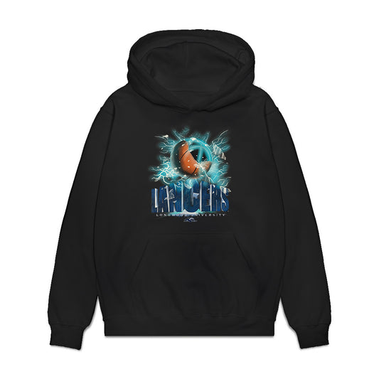Longwood - NCAA Women's Basketball : Maddy Little - Vintage Premium Hooded Sweatshirt-0